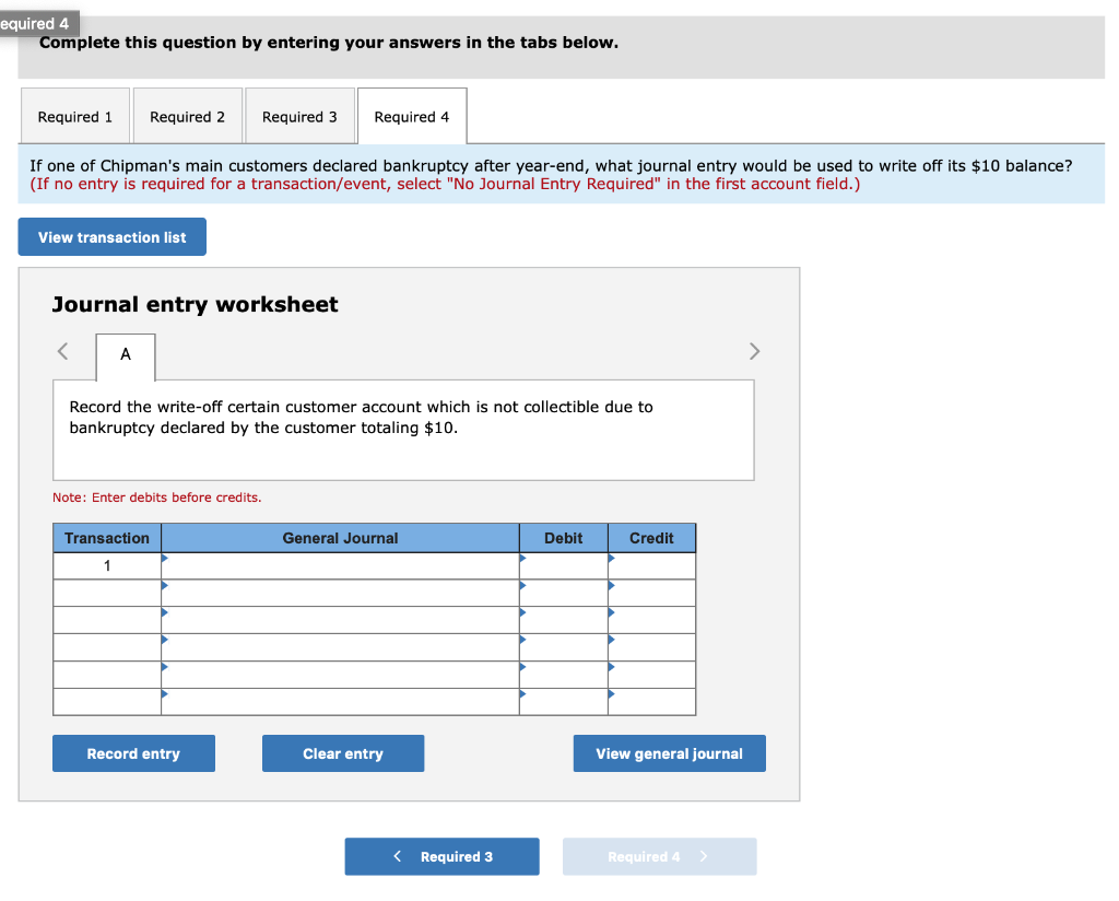 uses 1/2 of 1 percent of sales to estimate its Bad Debt
