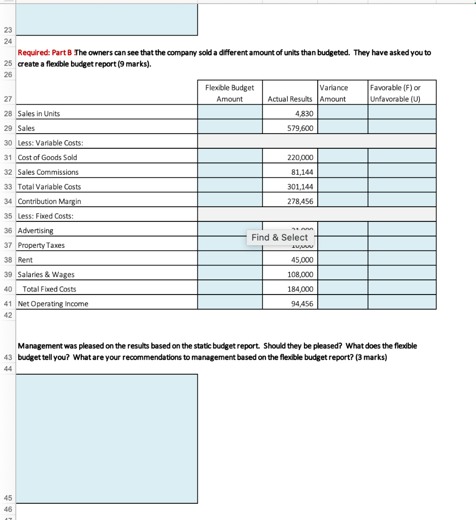 2 Assume that owners decided to go ahead with the Canmore expansion
