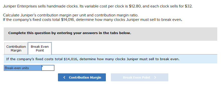 $210,000 $ 7.00 Less: Fixed costs 100,000 Net operating income $110,000 Percent