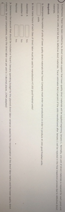 next fiscal year they occur by the inclusion of planned vaniances he