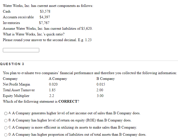 Hello. I need help with number 3. I would appreciate any help.
