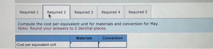 completion. Information on work in the first department, Cooking, is given below