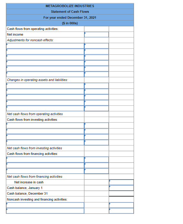 in the format provided. Thank you so much! Comparative balance sheets for
