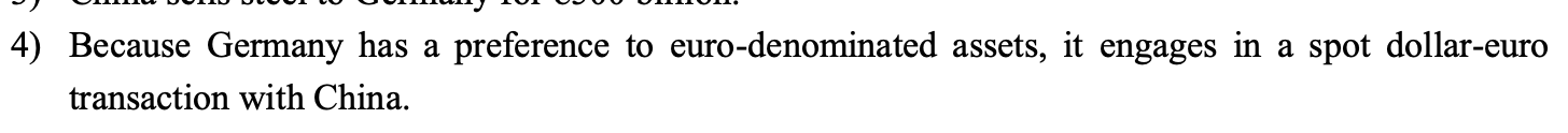 of payments (BOP)? (10 points) Consider economies of the U.S., China, and