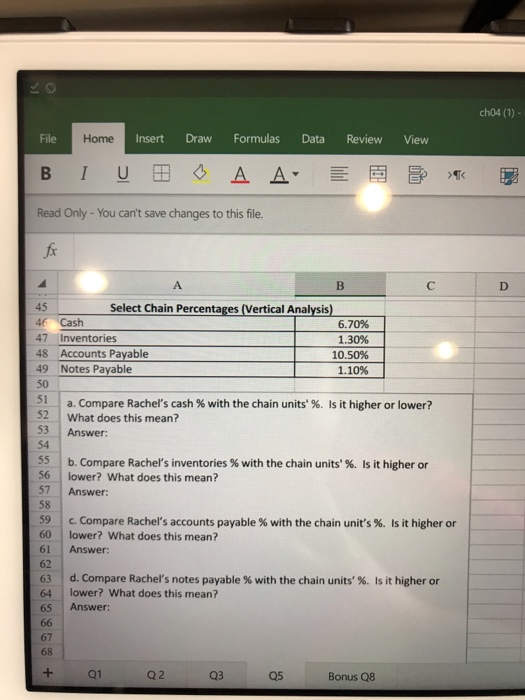 S 3 R. .'s Restaurant Balance Sheet December 31, This Year ASSETS