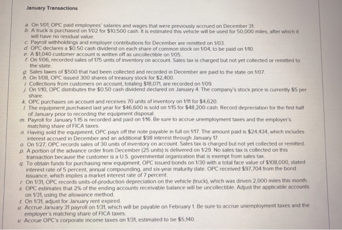 31, at the end of its first year of operations, were: Cash