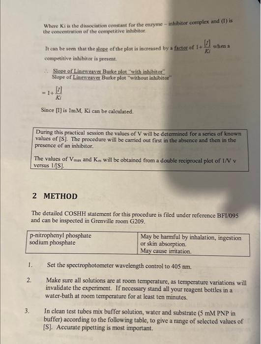 PHOSPHATE BY MUCOSAL ALKALINE PHOSPHATASE Contents Introduction METHOD. LABORATORY REPORT FOR EXPERIMENT