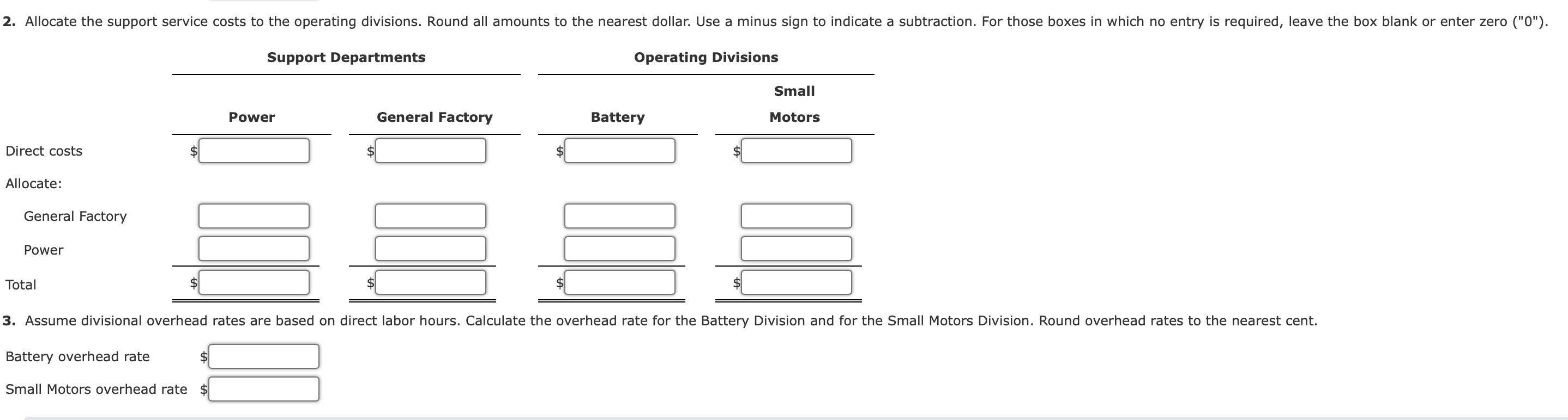 the answer with no work shown. Also, if you add a spreadsheet