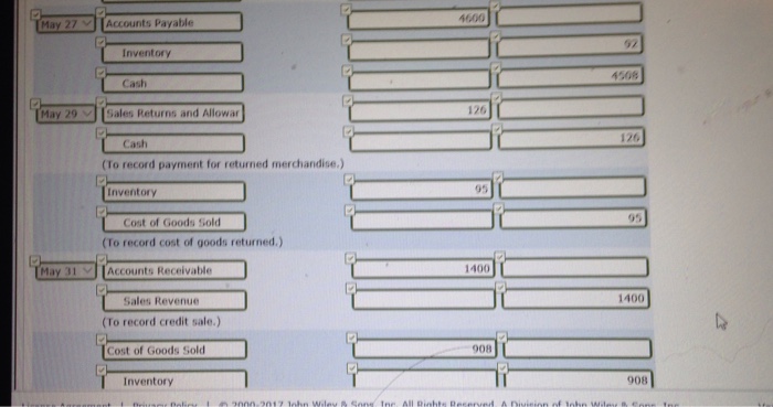 Sold merchandise on account for $5,800, terms 2/10, n/30. The cost of