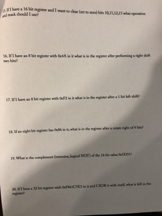 value is stored at address 0x0300 4. If I have a 16