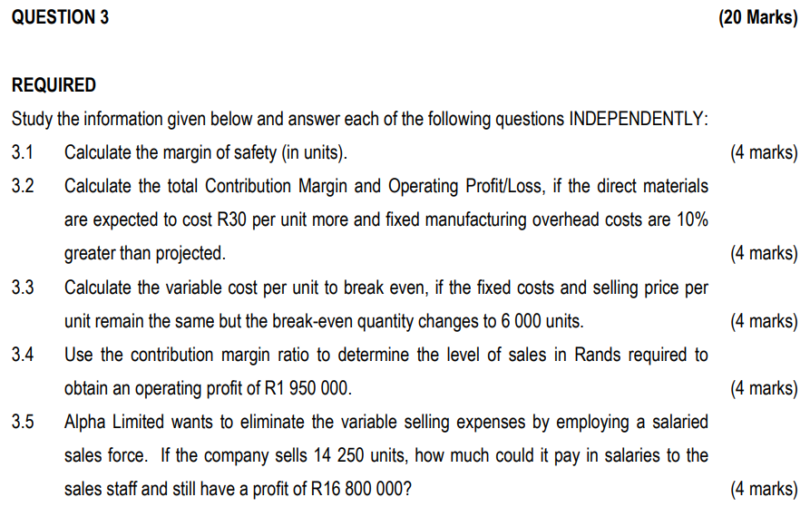 Study the information given below and answer each of the following