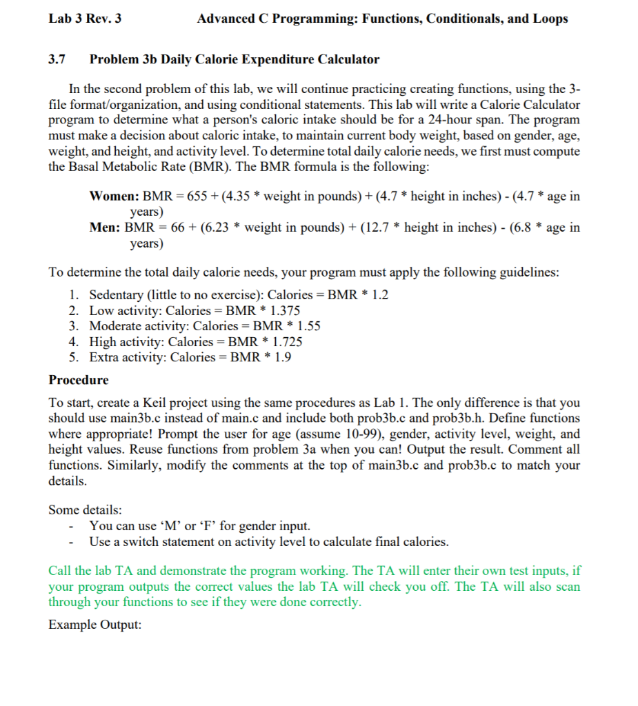 the first problem done but need help with the functions and how
