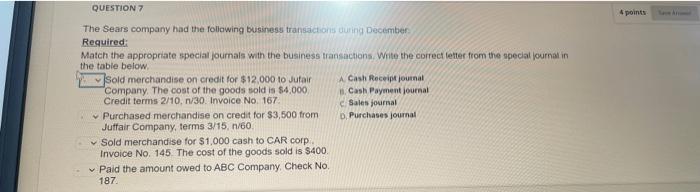 Please hurry up, I will give you a like QUESTION 7 4