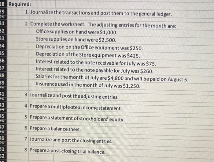 ledger, worksheet, income statement, stockholder equity, balance sheet, post close trial balance
