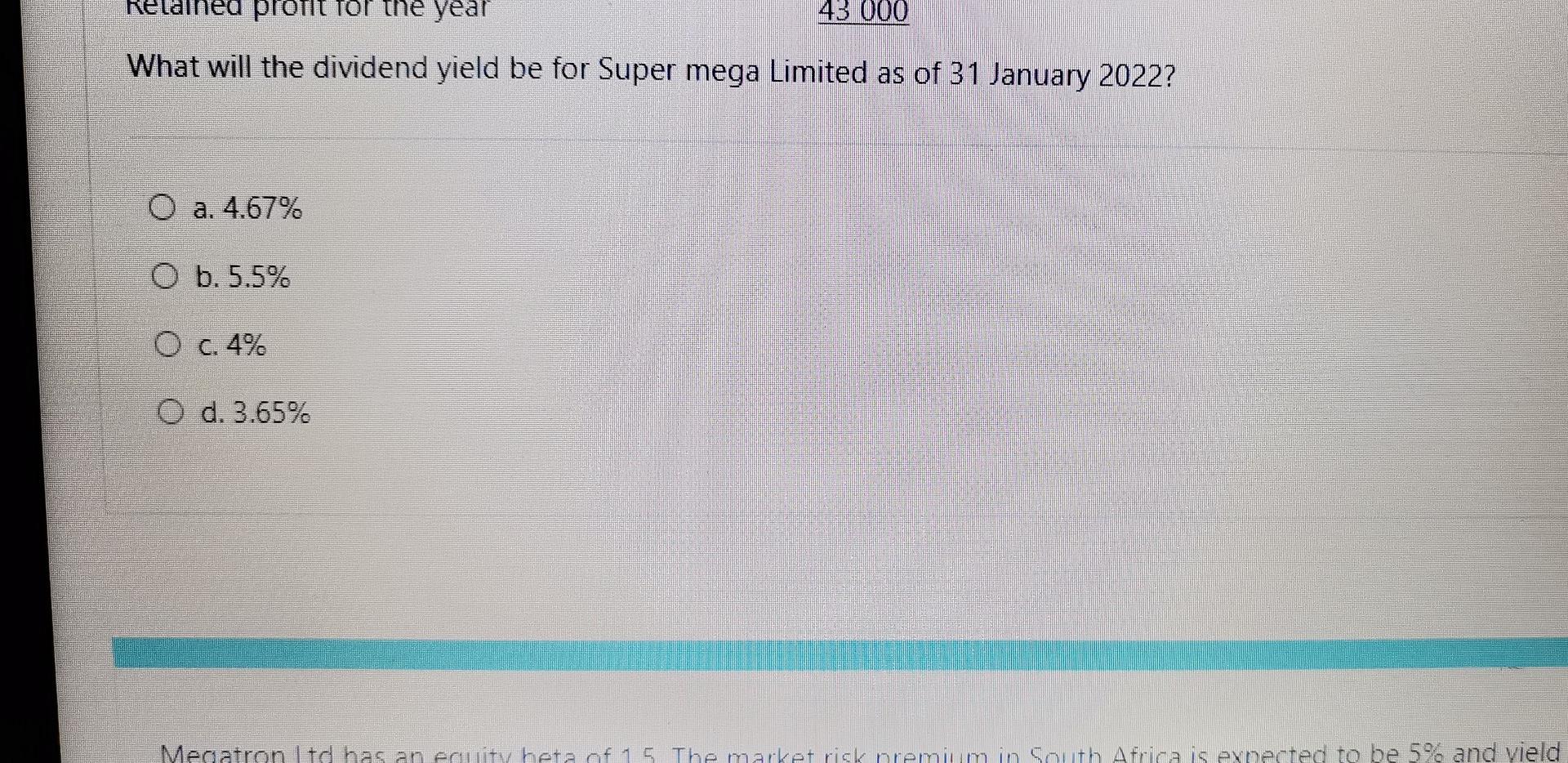P Flag questi What will the nominal annual cost of credit be