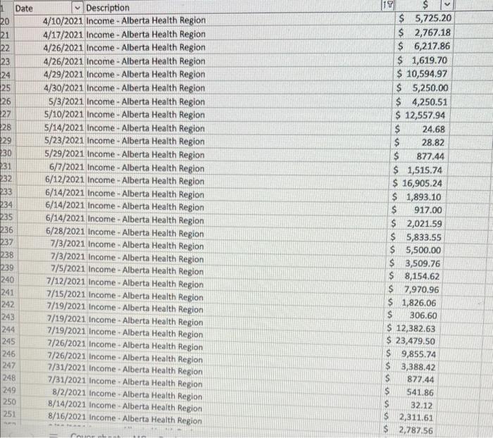 (both Individual & Corporate): 1. Select the cells that you would like
