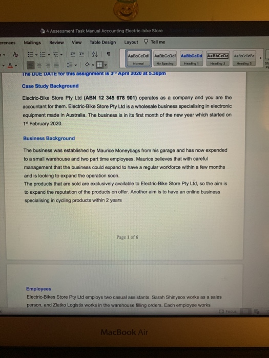 1 a Normal Chart of accounts You can find your chart of
