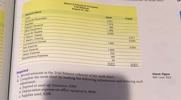as of August 31, after the firm has completed its first month