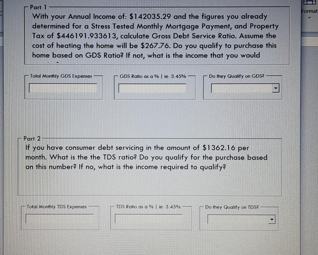 Old MathJax webview Do you qualify to purchase this home based GDS
