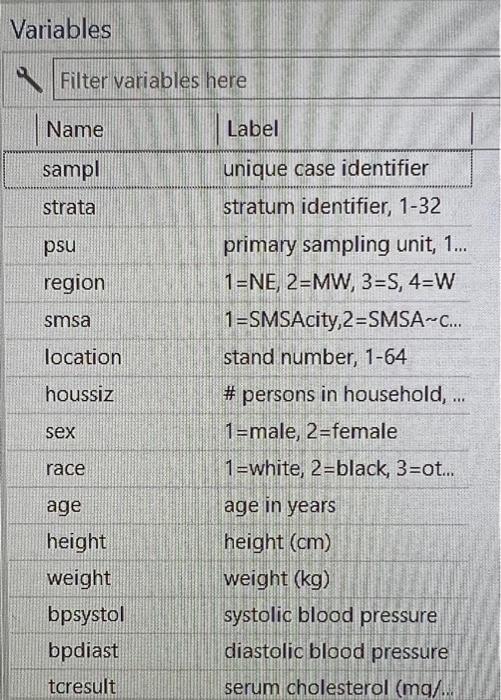  3Categorical Data Analysis a.) In our sample, race is represented by