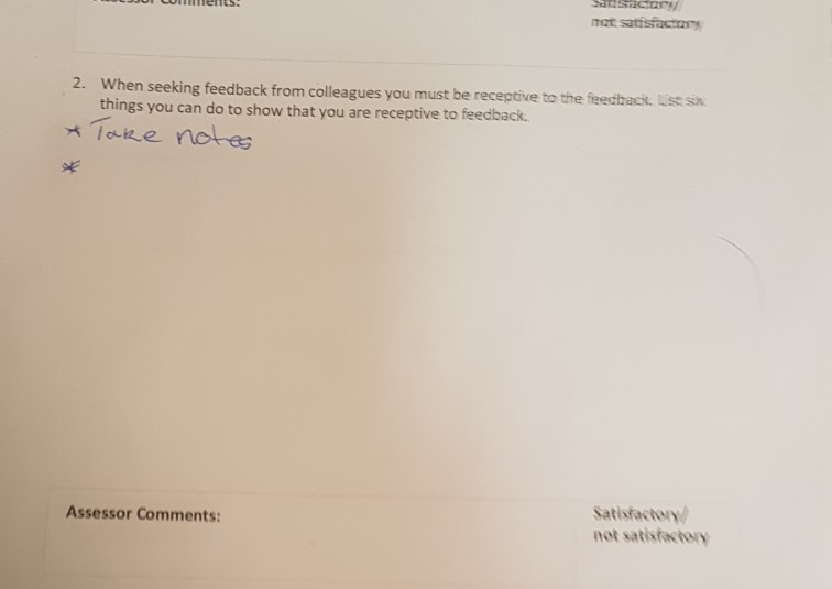 list 6 things you can do to show that you are