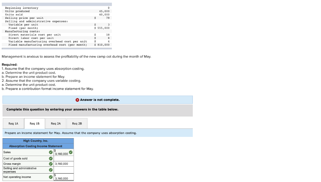 Beginning inventory 0 ced tnits eld Selling price per unit 79
