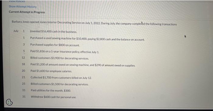  these are my questions Barbara Jones opened Jones interior Decorating Service