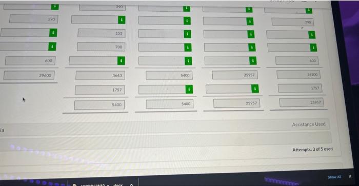 1 of 1 (To record paymant of utilities) Cash (To record cash