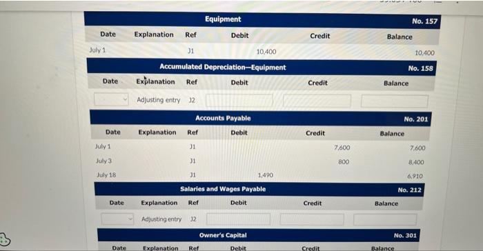 Expenses \begin{tabular}{l} \hline Supplies Expense \\ Insurance Expense \\ \hline \end{tabular} \begin{tabular}{|lll|}