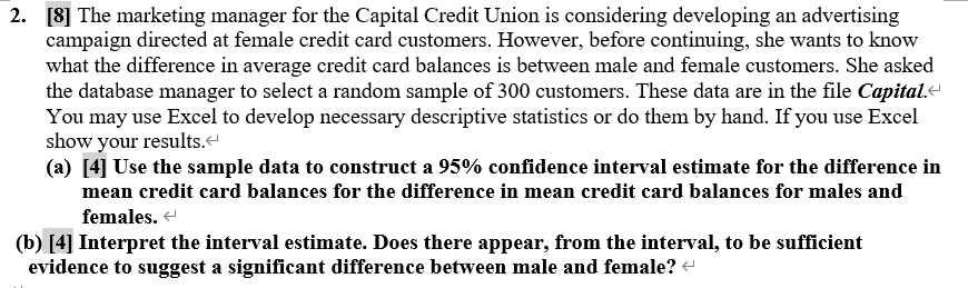 2 3 File: Capital.xls 4 5 Column A: Customer Number 6 Column