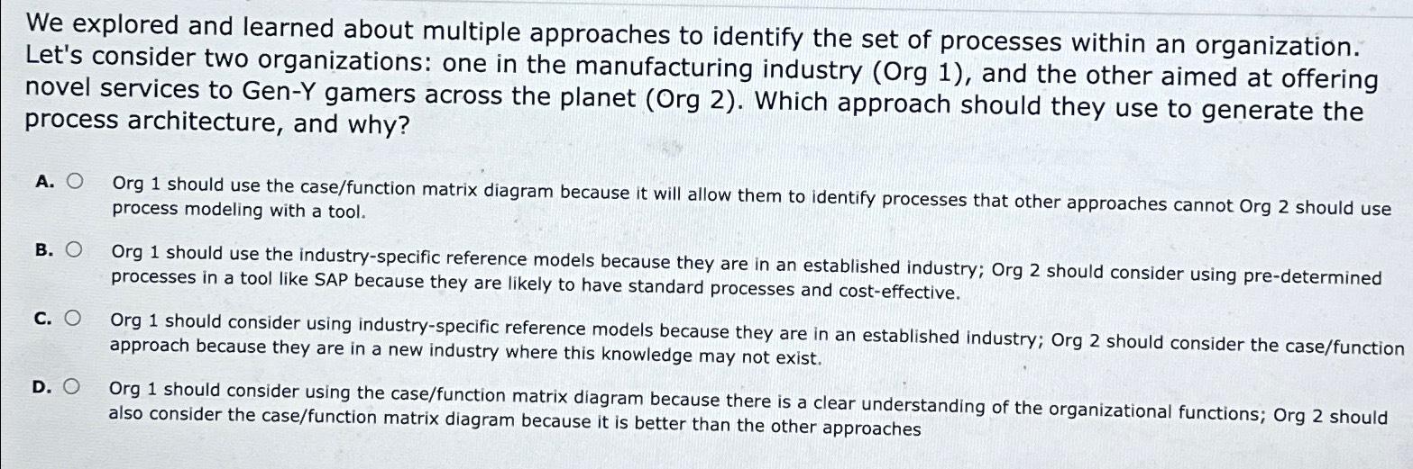  We explored and learned about multiple approaches to identify the set