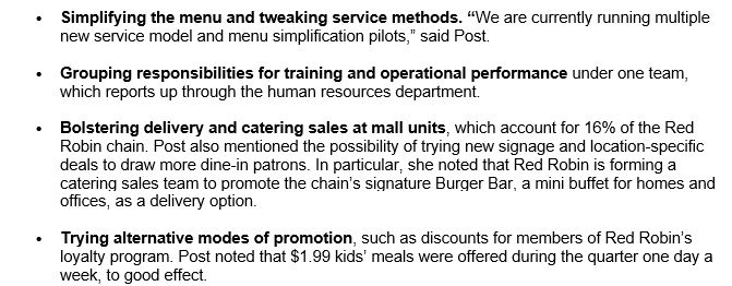 items are listed below. Suppose you are the managerial accountant at Red