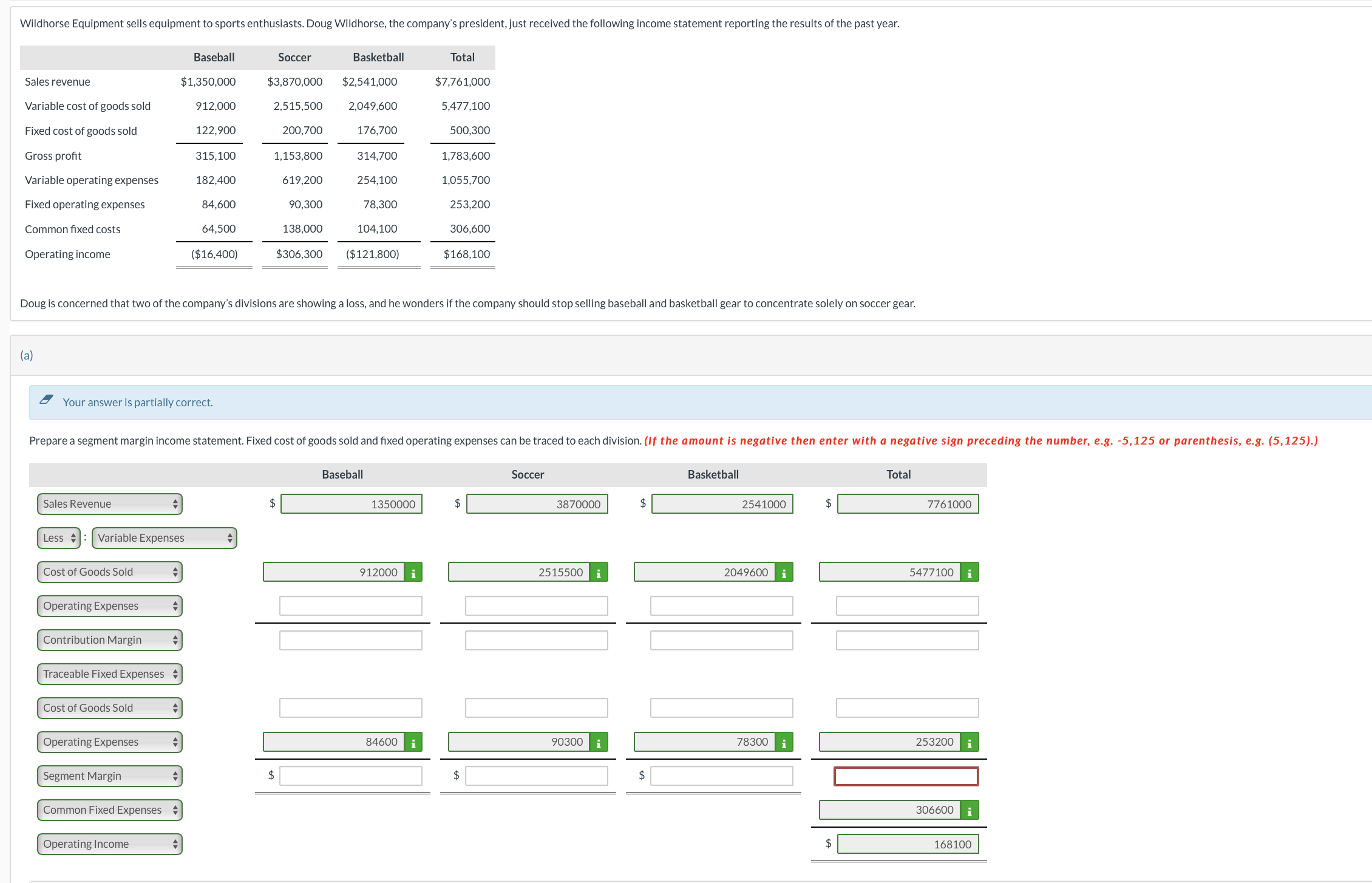  Your answer is partially correct