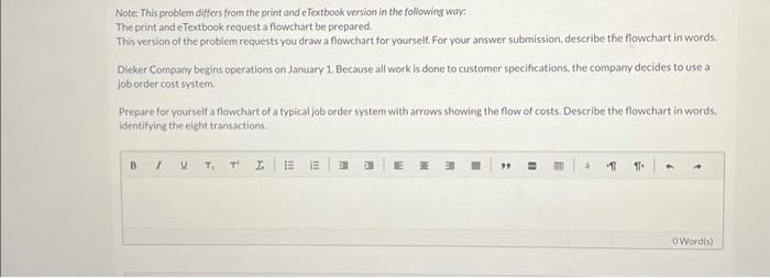  Note: This problem differs from the print and eTextbook version in