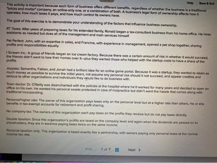 The goal of this click and drag is to demonstrate your understanding