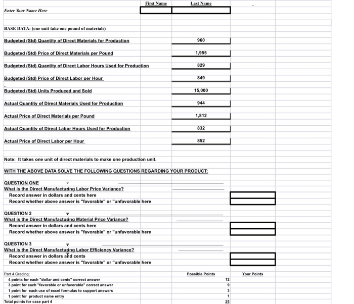  enter blanks First Name Last Name Enter Your Name Ilere BASE