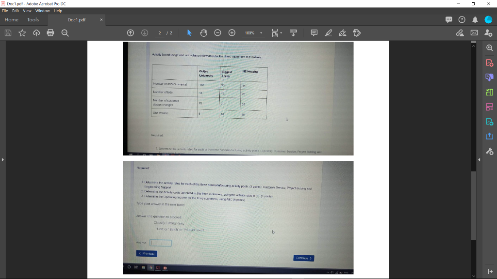Doc1.pdf - Adobe Acrobat Pro DC File Edit View Window Help