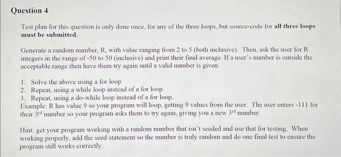  C++ ONLY!!! PLEASE ANSWER QUESTION THEN FILL OUT THE TABLE WITH