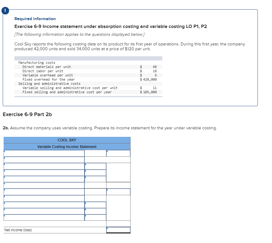its first year of operations. During this first year, the company produced