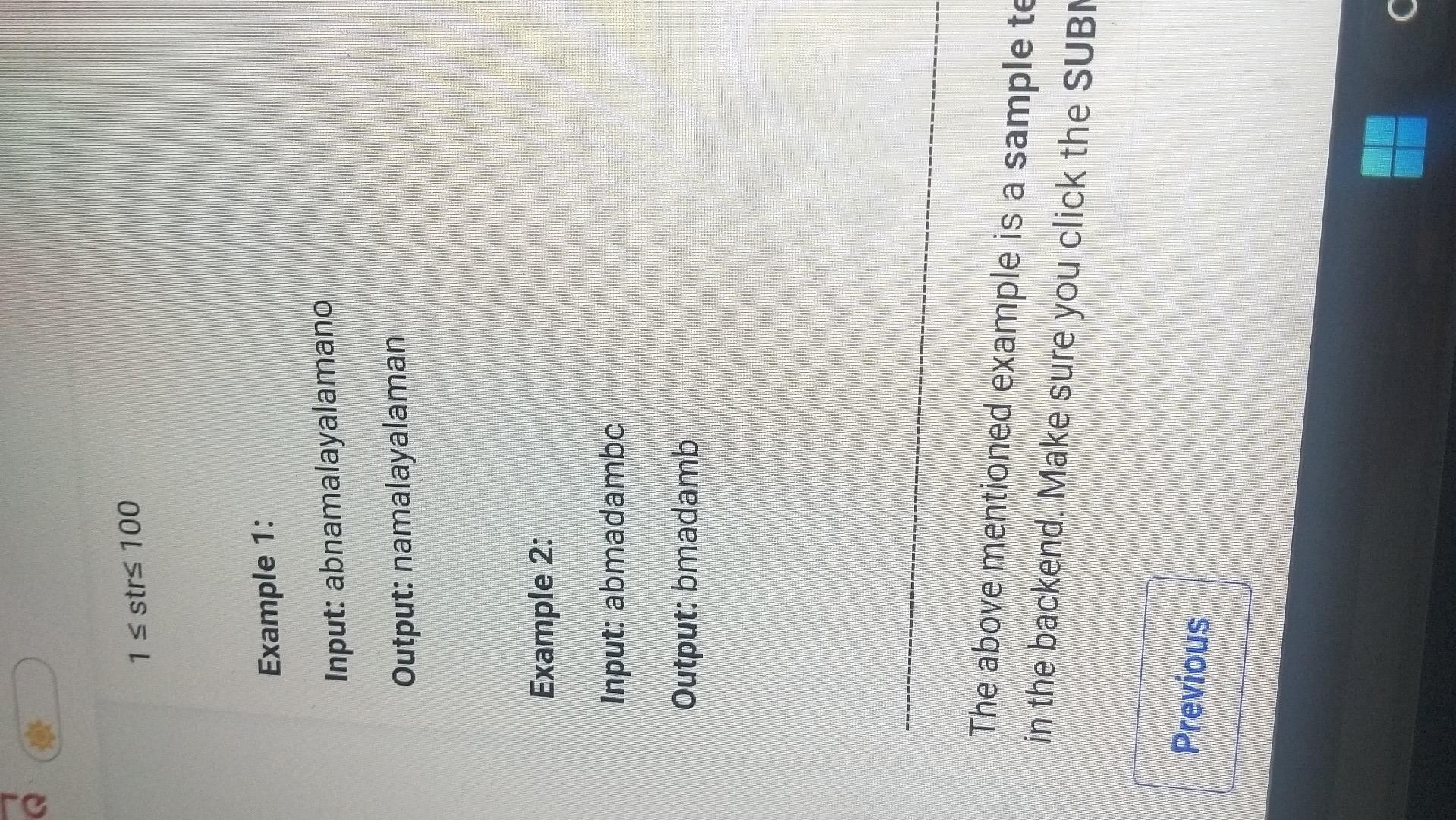 palindromic substring in S. Incase there are 2 or more substrings of
