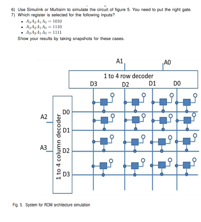 Please use Multisim or Simulink 6) Use Simulink or Multisim to