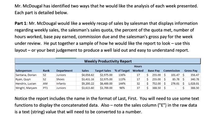 sales manager of Macy's Franklin Park store, to help him better understand