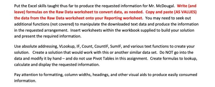 department, sales and hours worked. That data is provided to you in