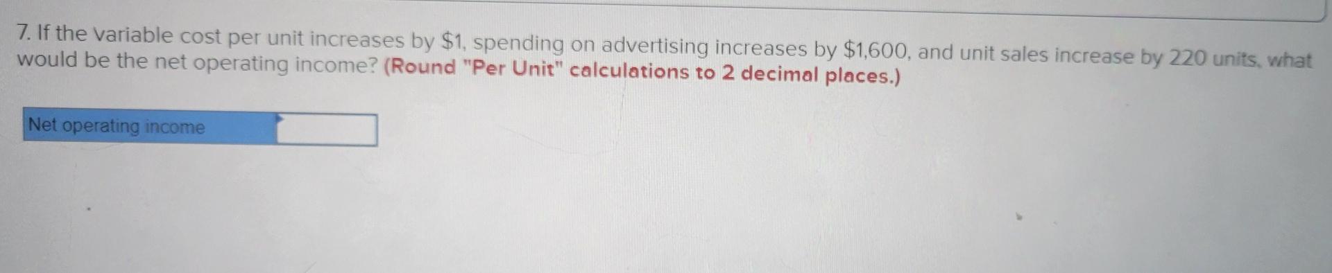 If sales increase to 1,001 units, what would be the increase in