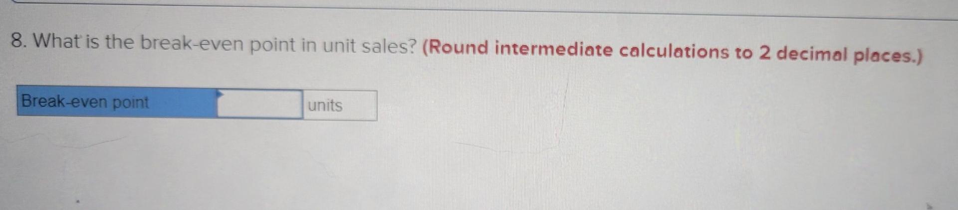 net operating income? (Round your answer to 2 decimal places. 5. If