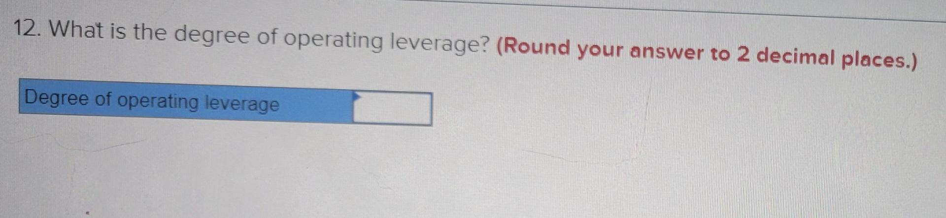 100 units, what would be the net operating income? (Round "Per Unit"
