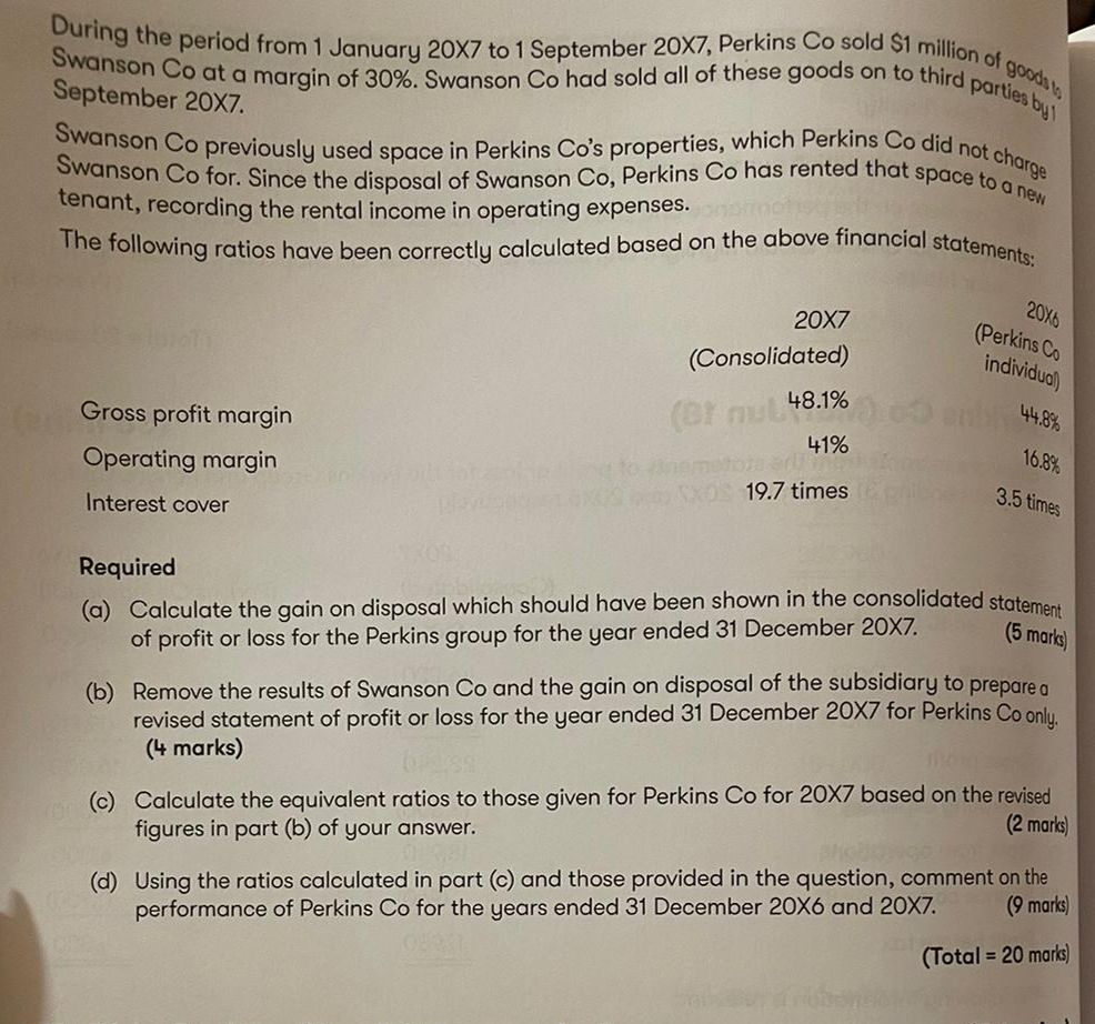  kins Co (Mar/Jun 18) om extracts from the statements of profitar