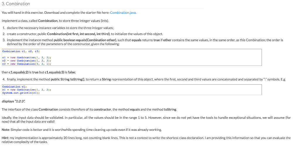 In java please! The code that needs to be completed is given
