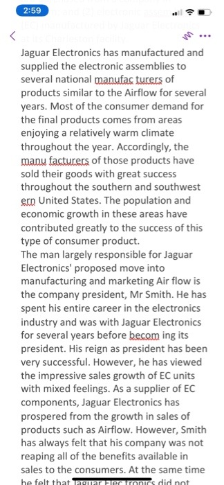 by Frank C. Burinsky and Michael A. McGinnis, Shippensburg University. The company