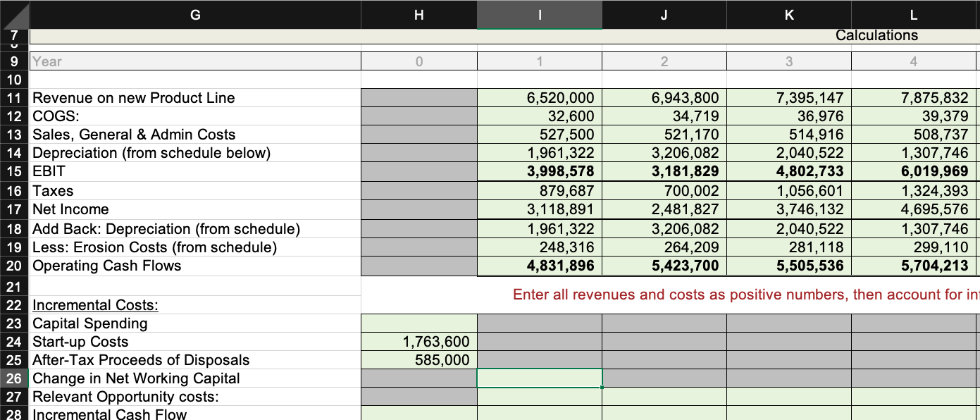 information 13 Year 1 revenues: Annual Revenue Growth rate: 15 Year 1